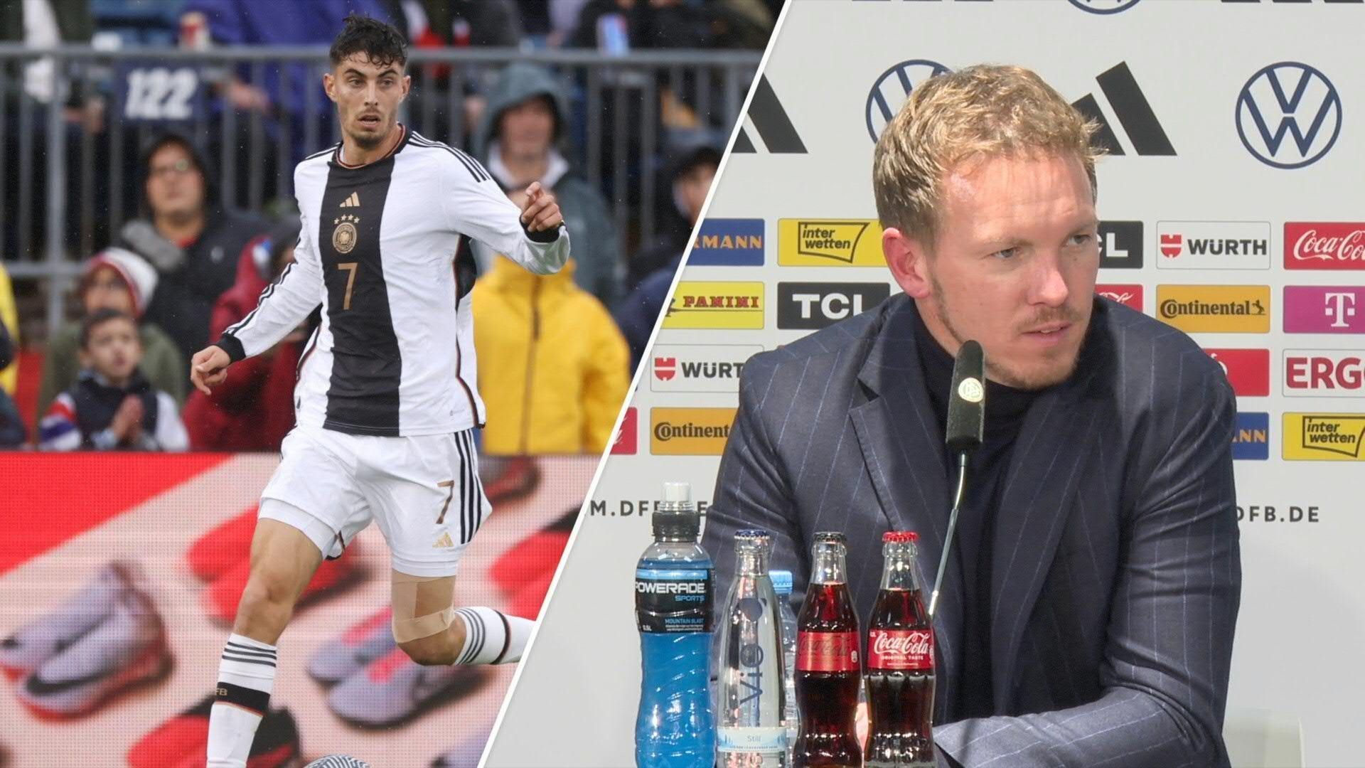 Nagelsmann adelt Linksverteidiger Havertz: "Weltklassespieler"