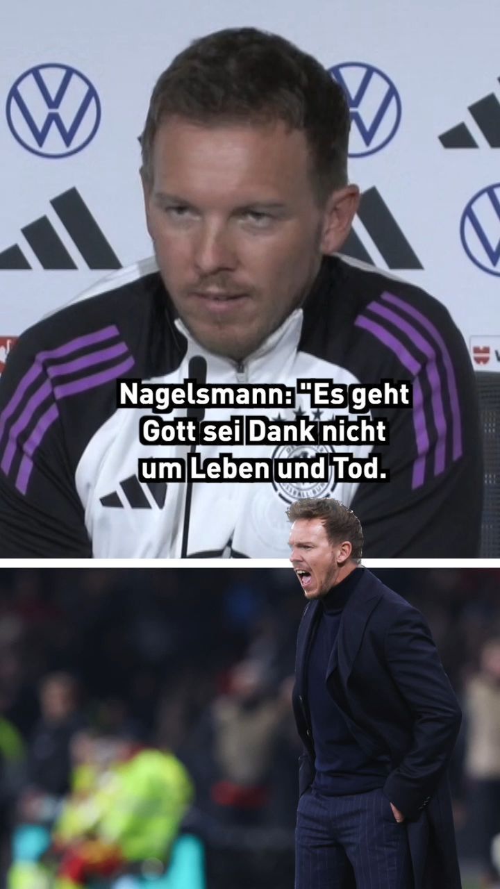 Bundestrainer Nagelsmann: "Diese Pseudodruckmacherei"
