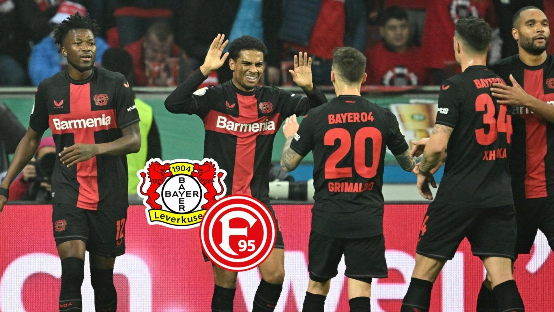 Leverkusen schlägt Düsseldorf und steht im Pokalfinale