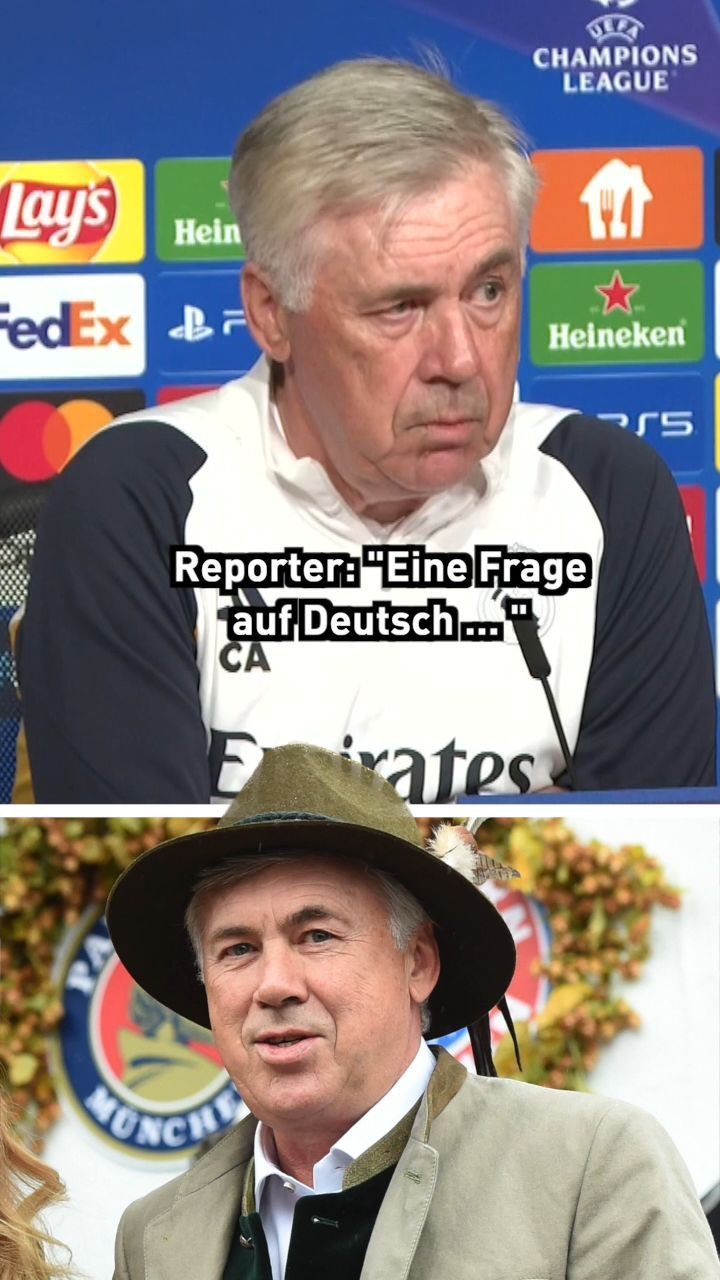 "Fantastisches" München, schwierige Sprache: Ancelotti erinnert sich (nicht)