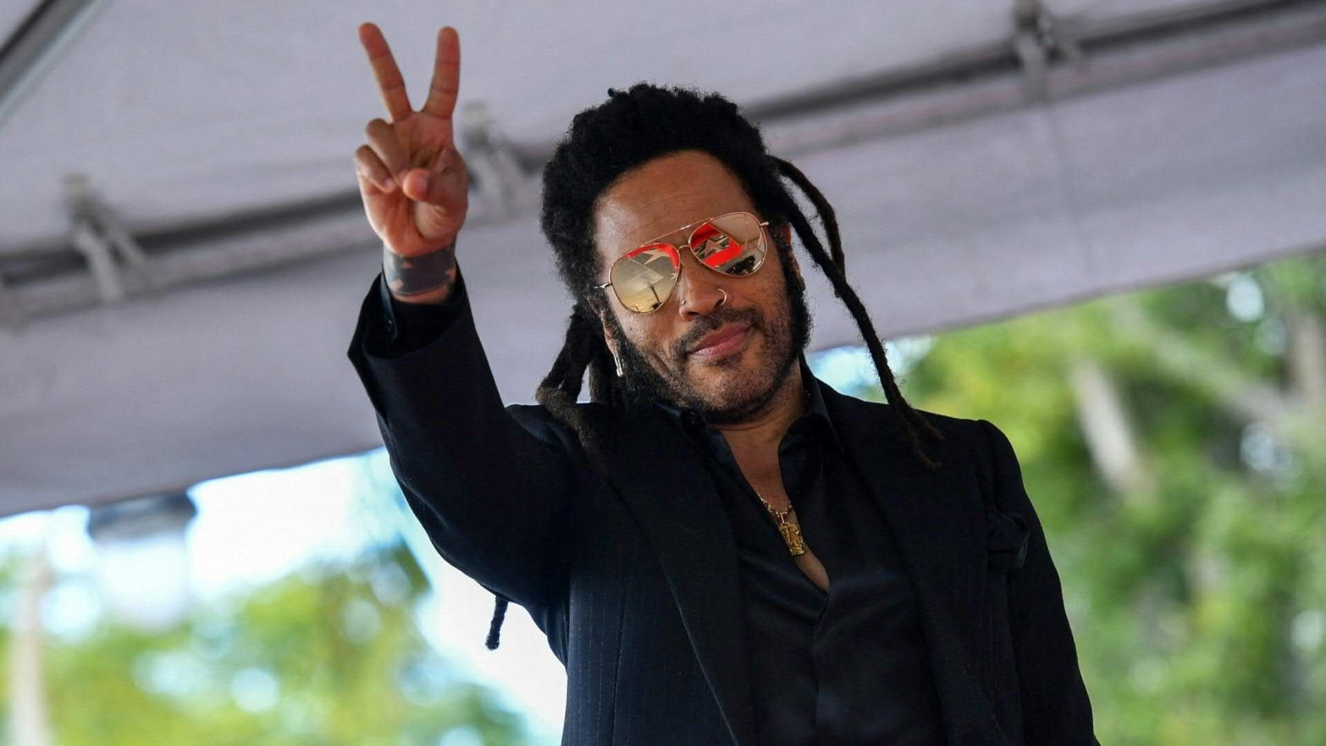 Lenny Kravitz beim CL-Finale zwischen Dortmund und Real