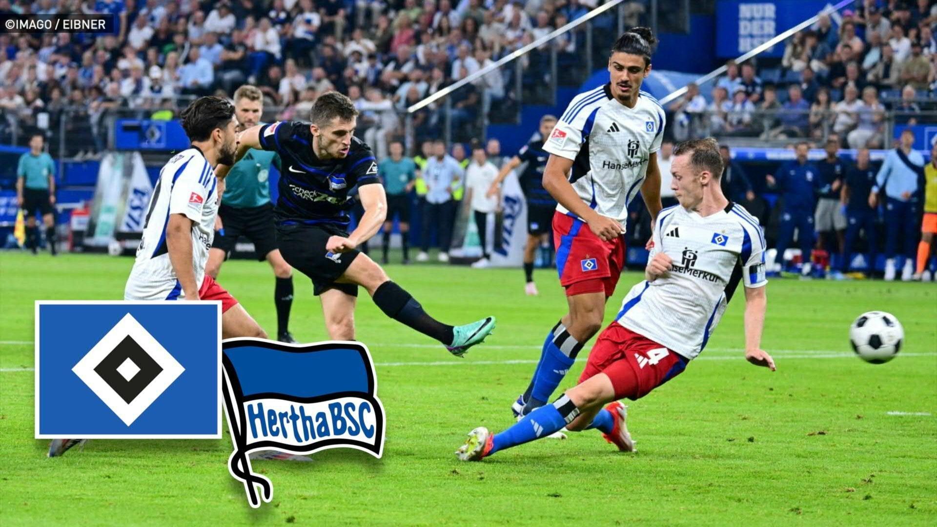 Hertha rettet Punkt beim HSV