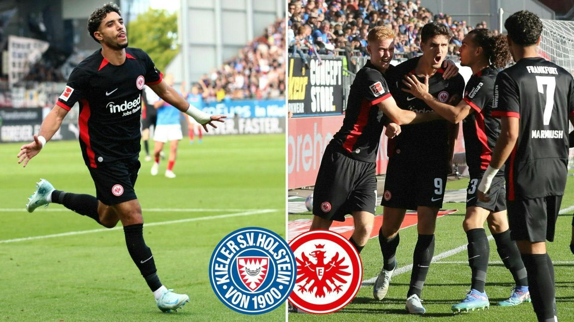 Sieg in Kiel: Frankfurt springt auf Platz zwei