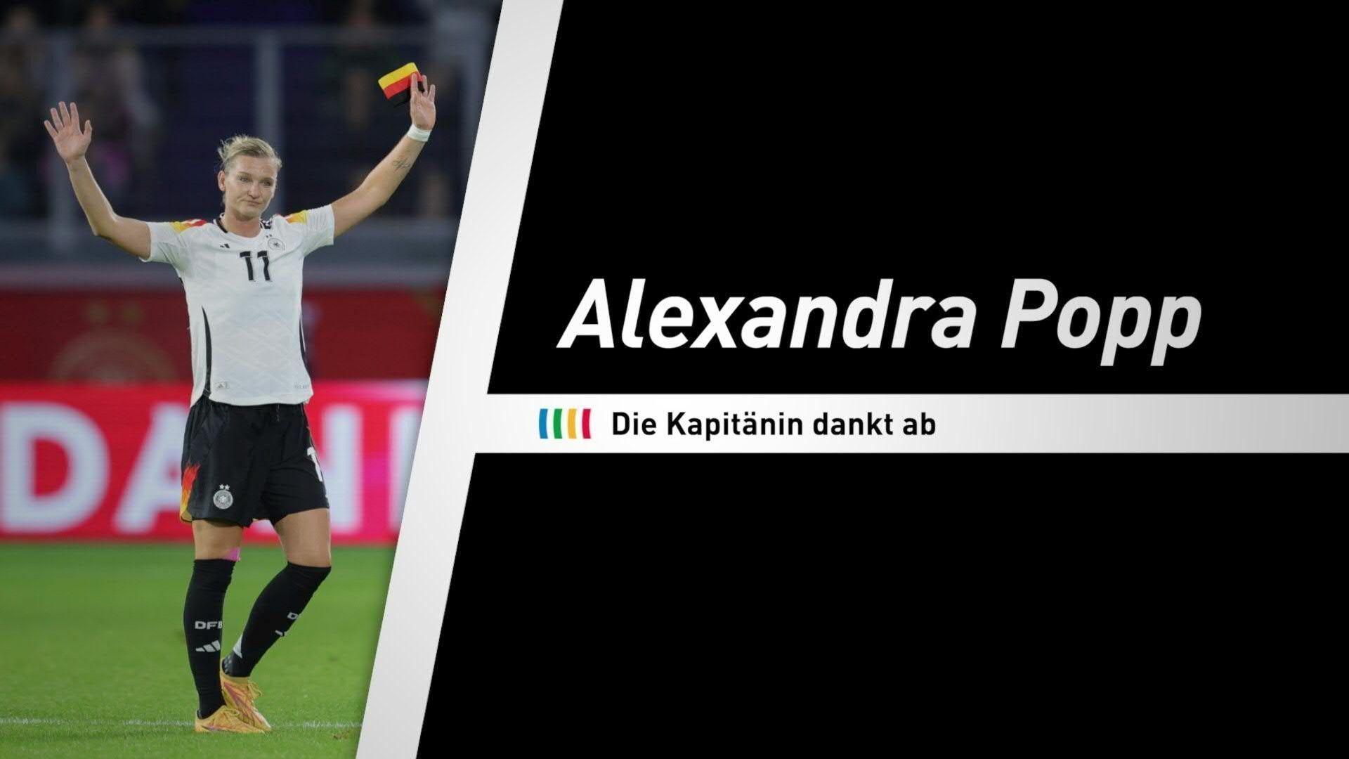 DFB-Abschied von Alex Popp - Das Ende einer Ära