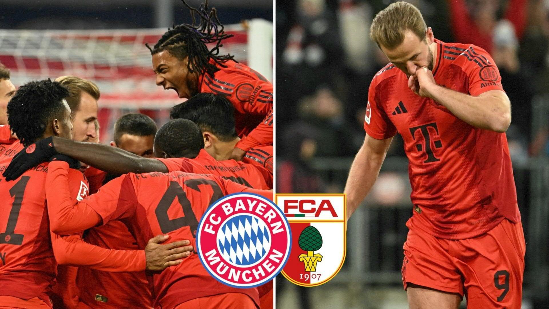 Hattrick von Kane: Bayern bezwingen Augsburg
