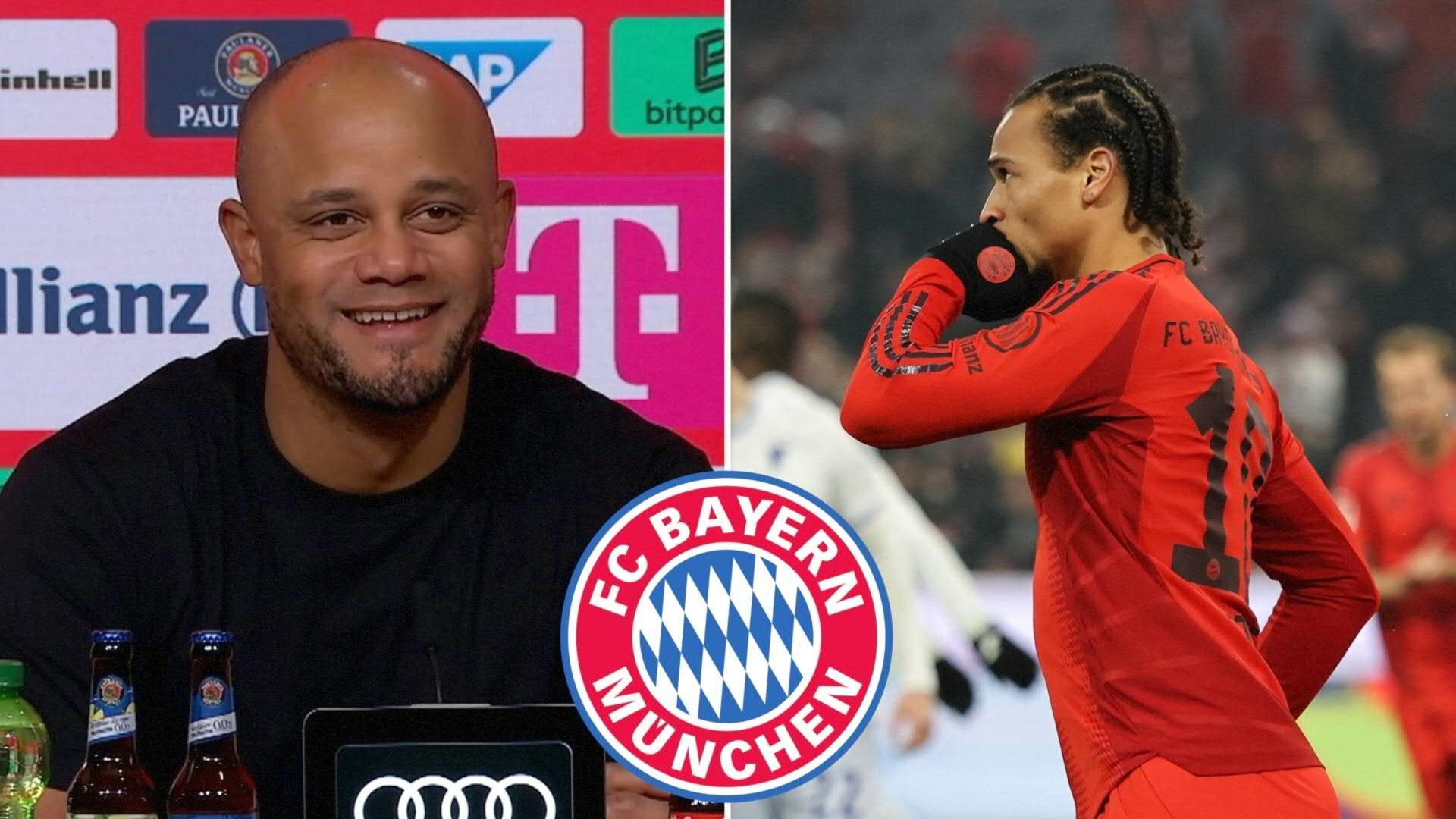 Linker oder rechter Flügel? Kompany über Doppelpacker Sané