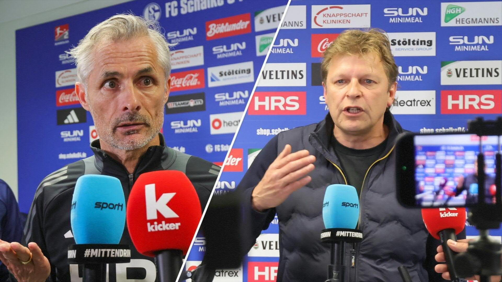 Video: Fehlende Rückendeckung auf Schalke: Van Wonderen bleibt dabei - Mulder übt Selbstkritik