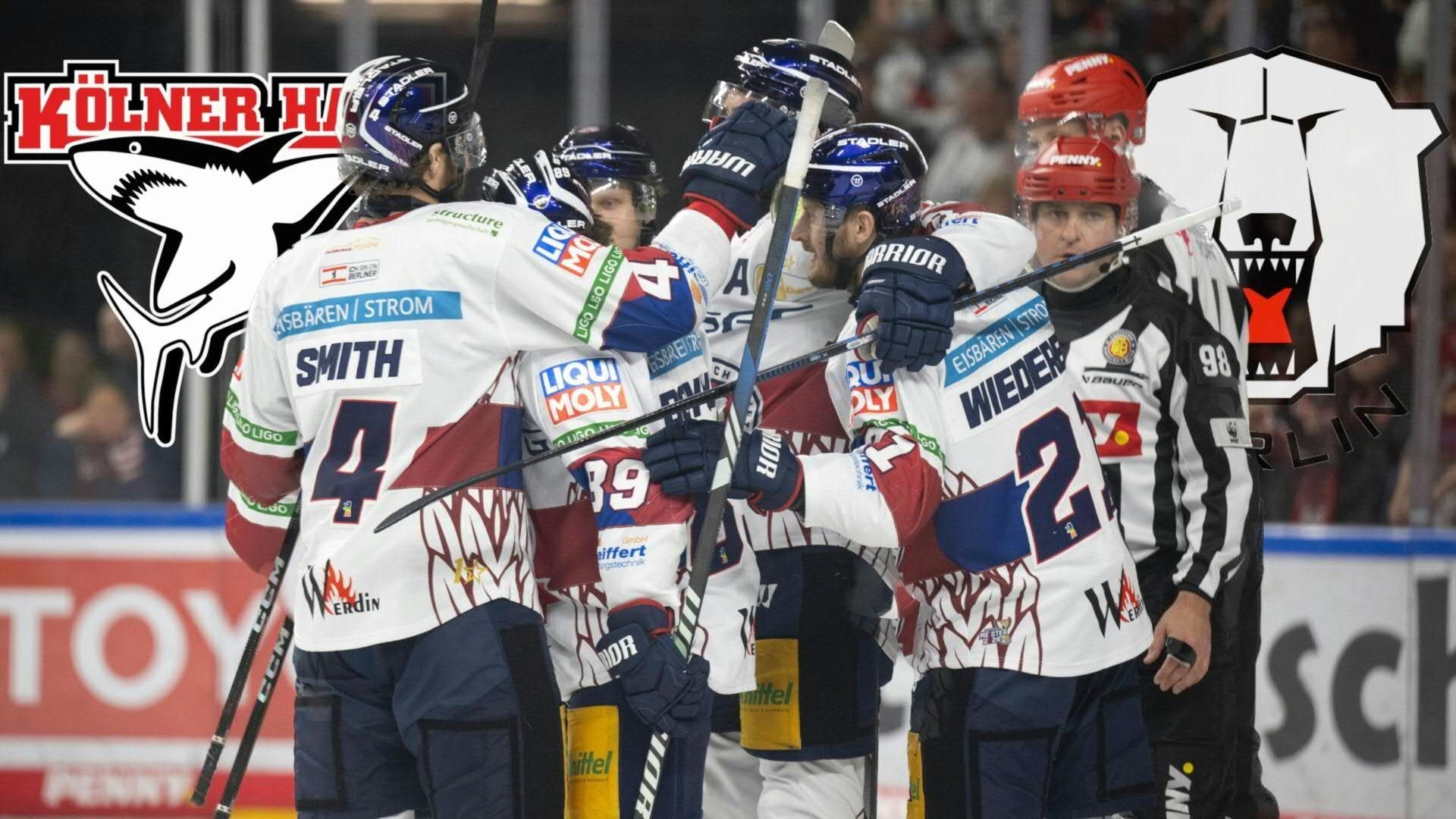 Video: Wieder 7:0: Eisbären Berlin nur noch ein Sieg vom Titel entfernt