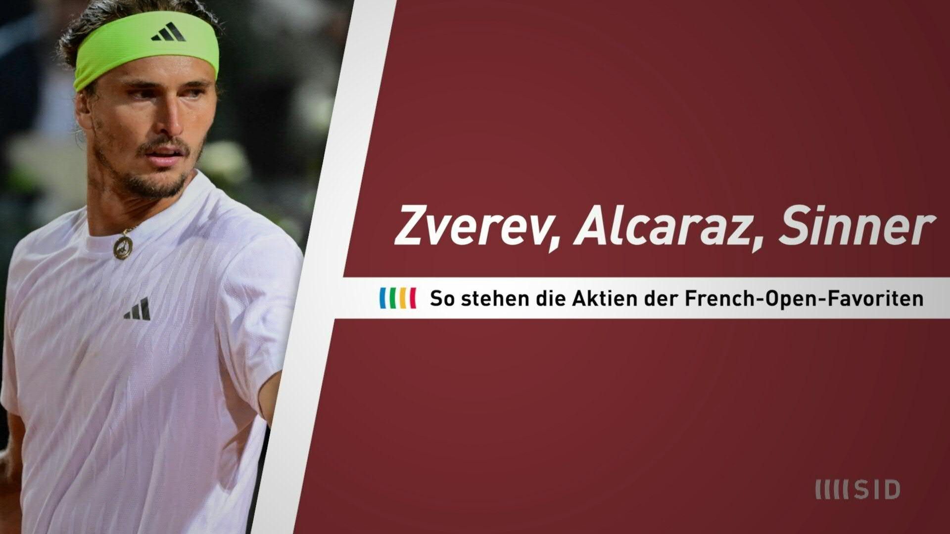 Zverev, Alcaraz und Co.: Fragen und Antworten zu den French Open