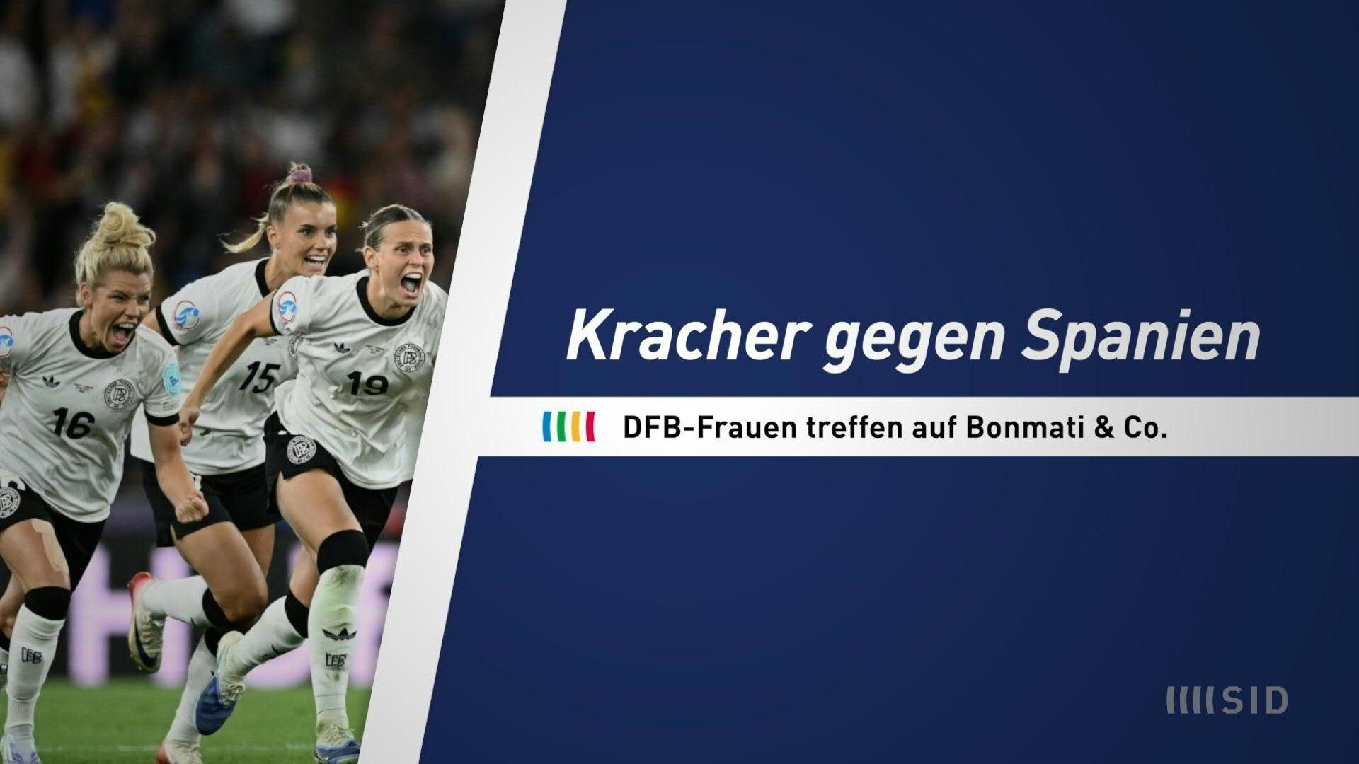 Halbfinal-Kracher gegen Spanien: DFB-Frauen treffen auf Bonmati & Co.