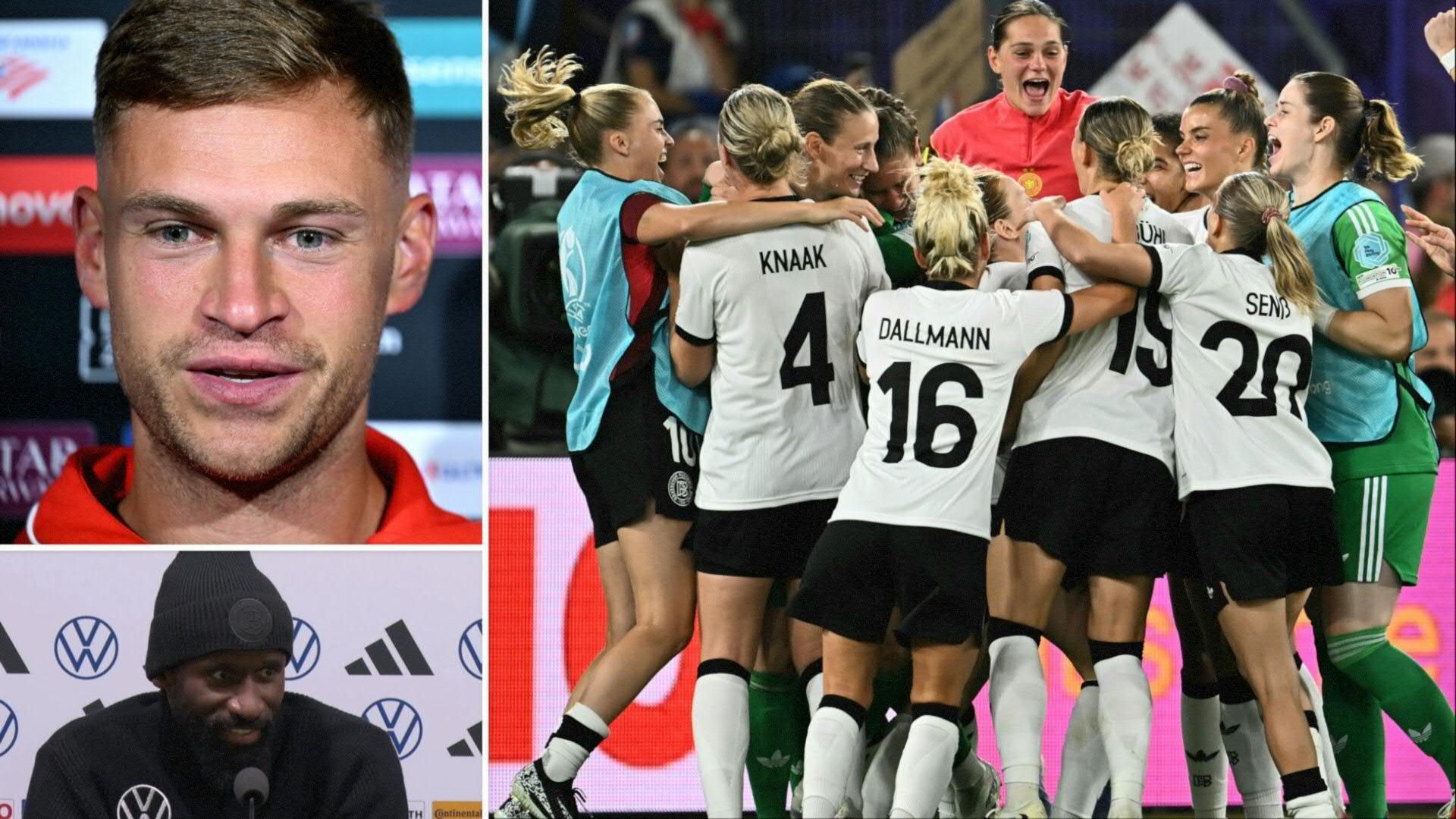 DFB-Männer machen den Frauen Mut: „Holt Euch den Pott!“