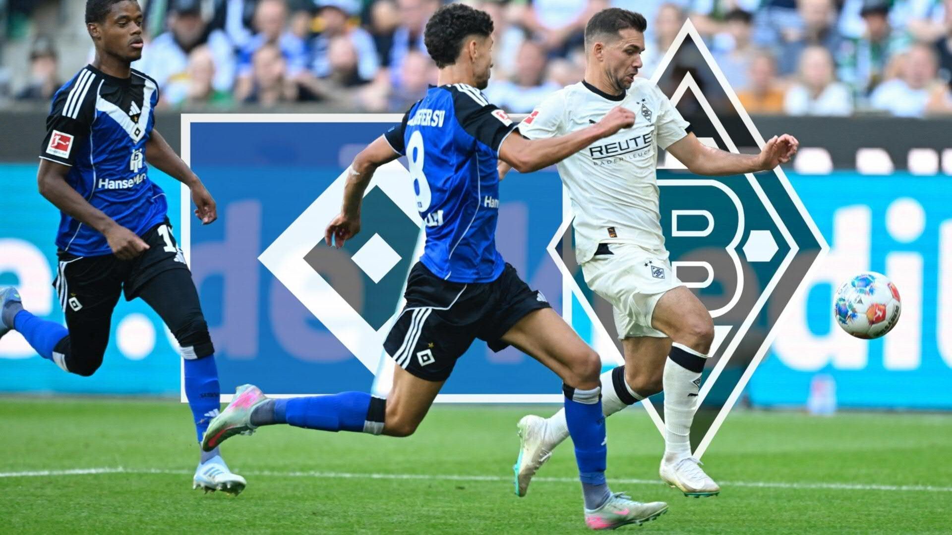 HSV punktet bei Bundesliga-Comeback in Gladbach