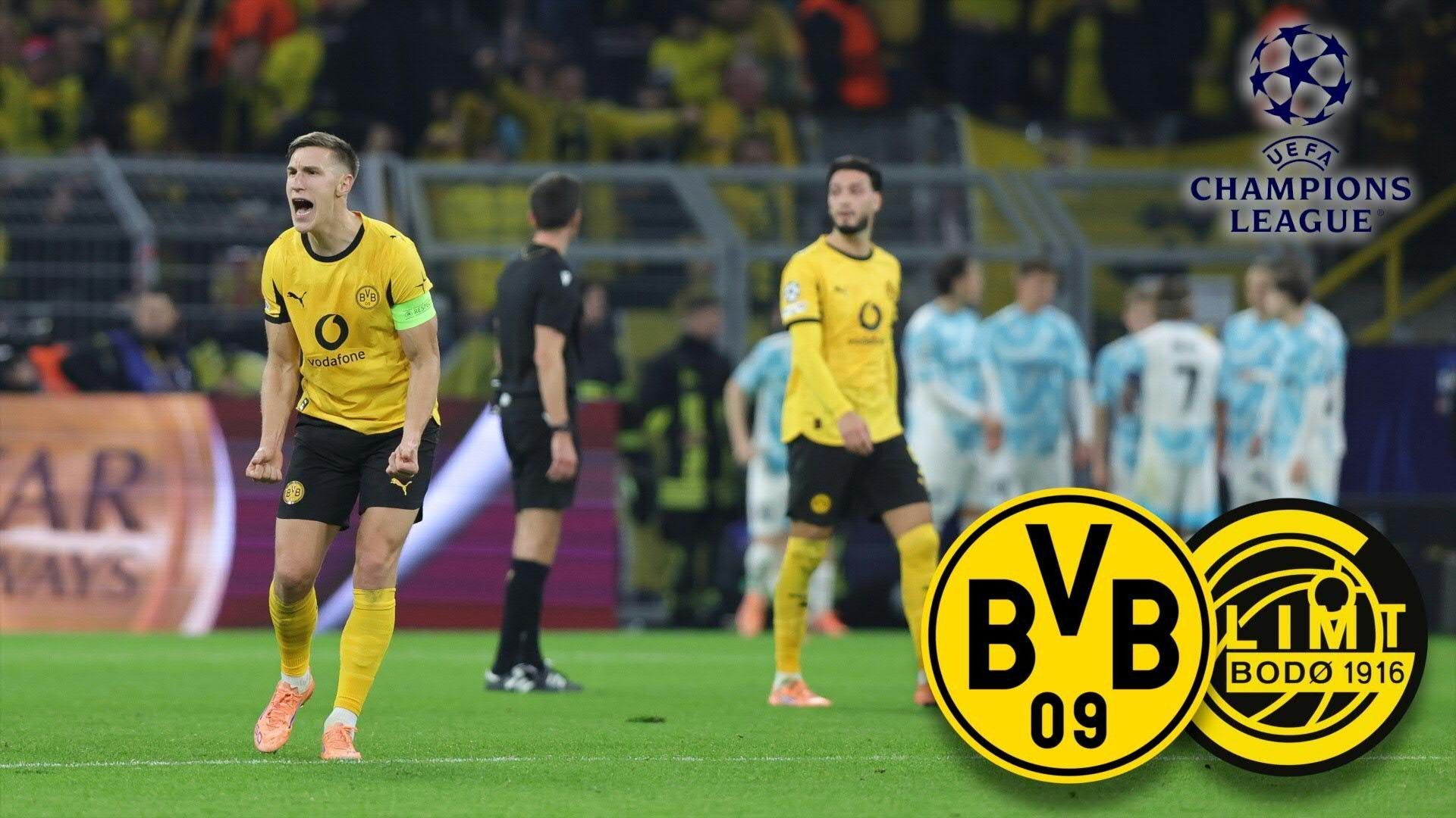 BVB gibt Pflichtsieg gegen Bodö/Glimt aus der Hand