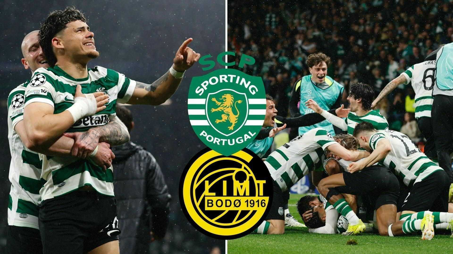 Video: Erstes Europapokal-Viertelfinale seit 1964: Sporting Lissabon mit furioser Aufholjagd gegen Bodö/Glimt