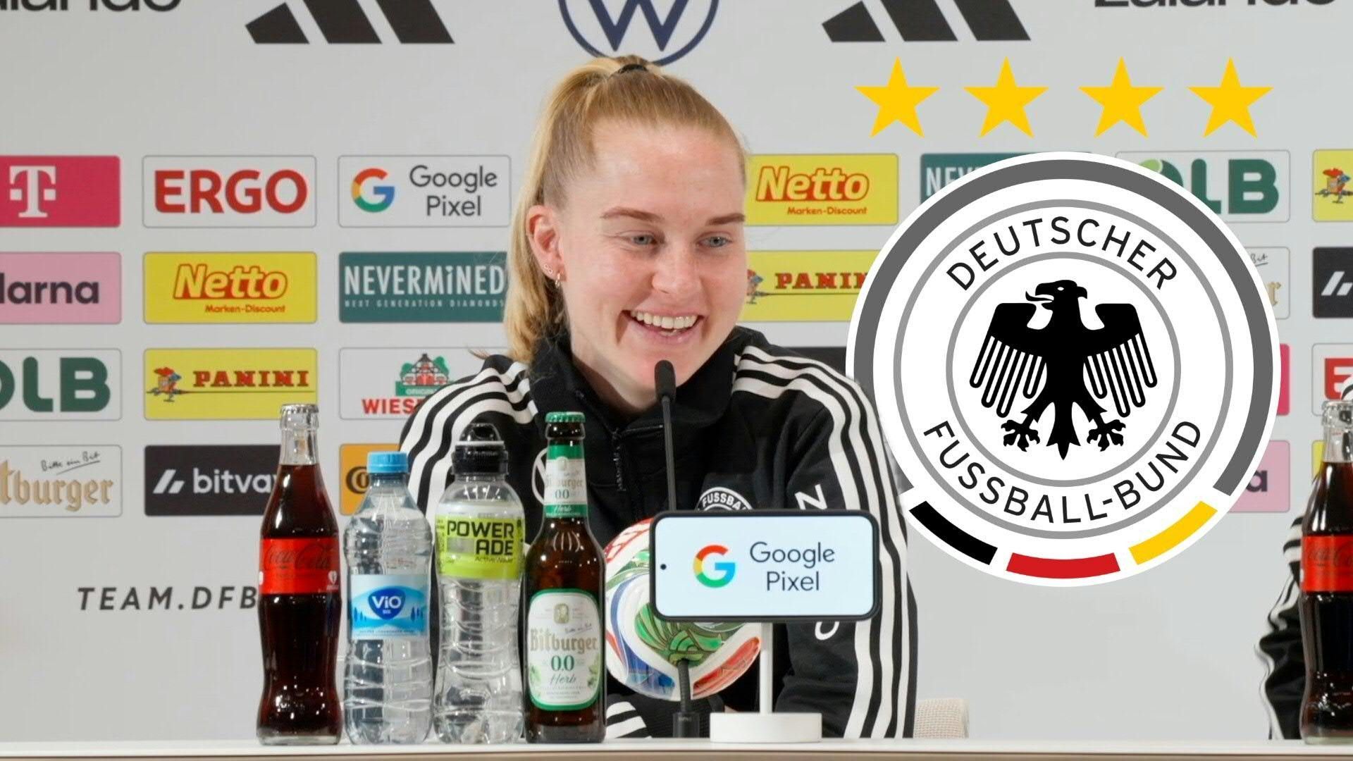 Video: Not-Torhüterin Minge: "Habe mein eigenes Torwarttrikot"