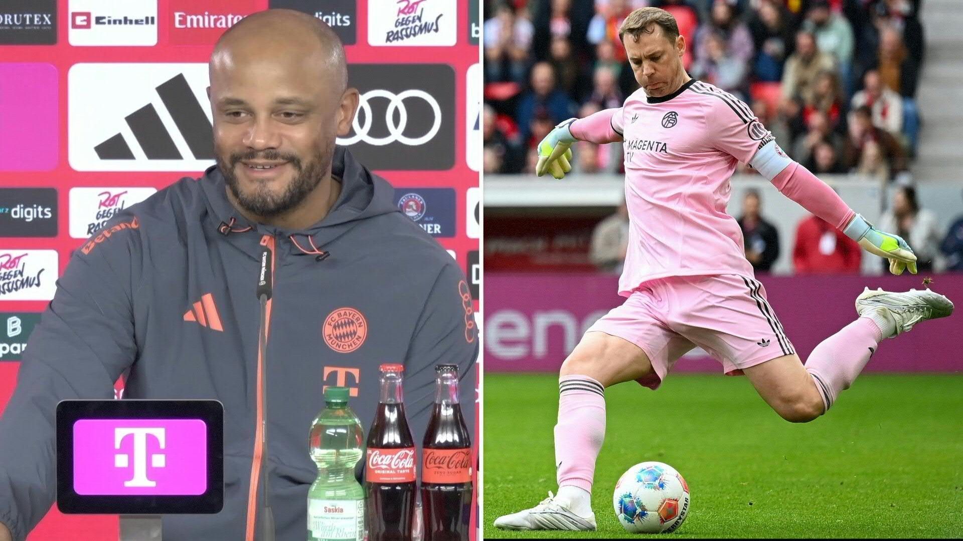 Video: "Nur ein Wort": Was Kompany an Neuer schätzt