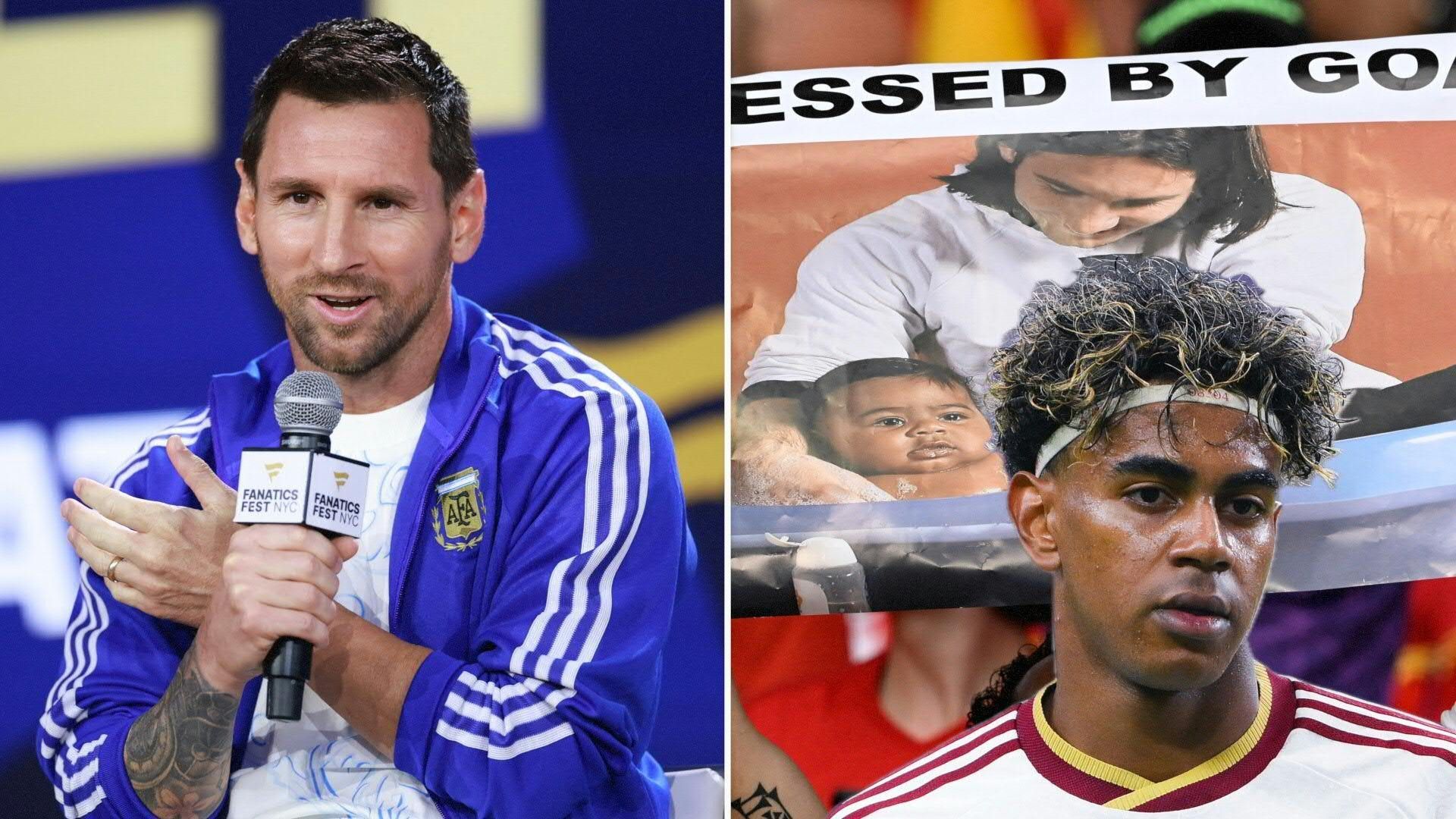 Video: Messi über Badewannen-Bilder mit Yamal: "Foto ist verrückt"