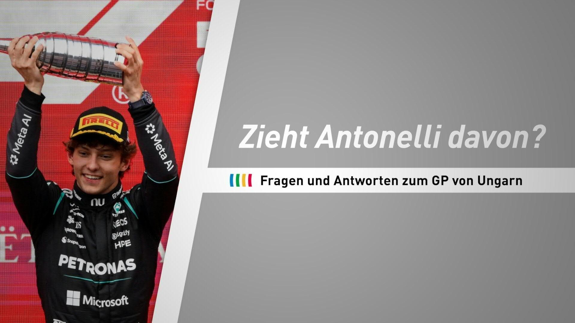 Video: Zieht Antonelli davon? Fragen und Antworten zum Großen Preis von Ungarn