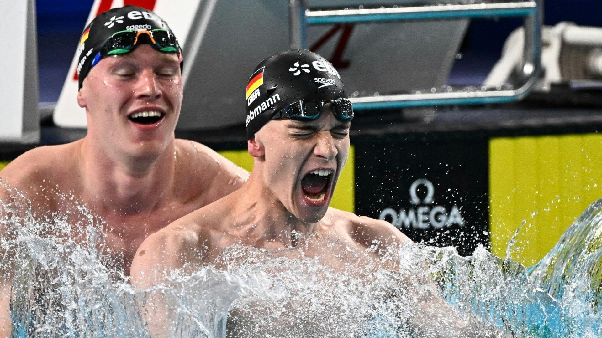Video: Doppel-Erfolg bei Schwimm-EM: Liebmann und Schwarz mit Gold und Silber