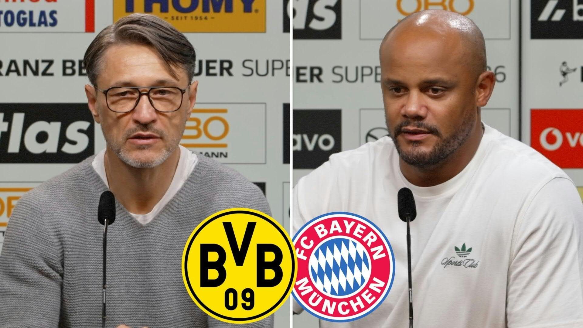 Video: Supercup: Kovac trotz Pleite nicht unzufrieden - Kompany lobt BVB
