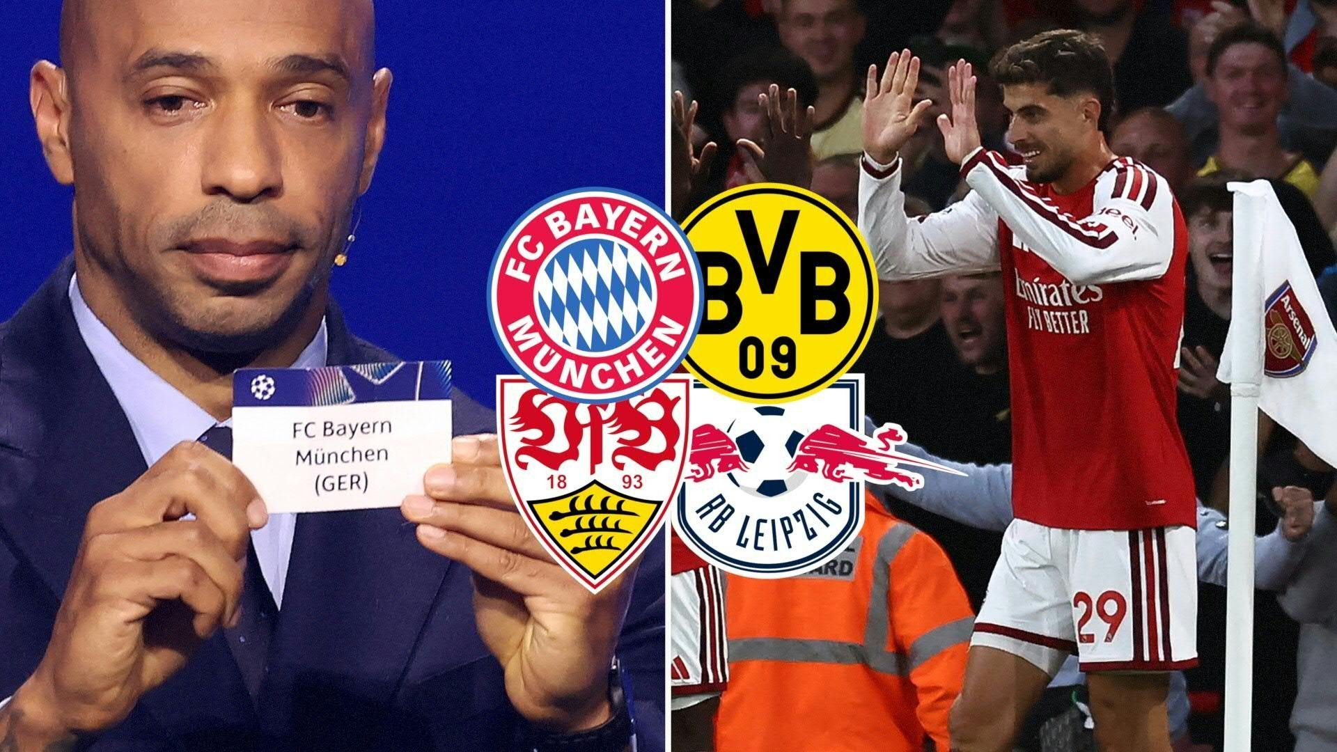 Video: CL-Auslosung: FCB und BVB gegen Arsenal - Hammerlose für RB