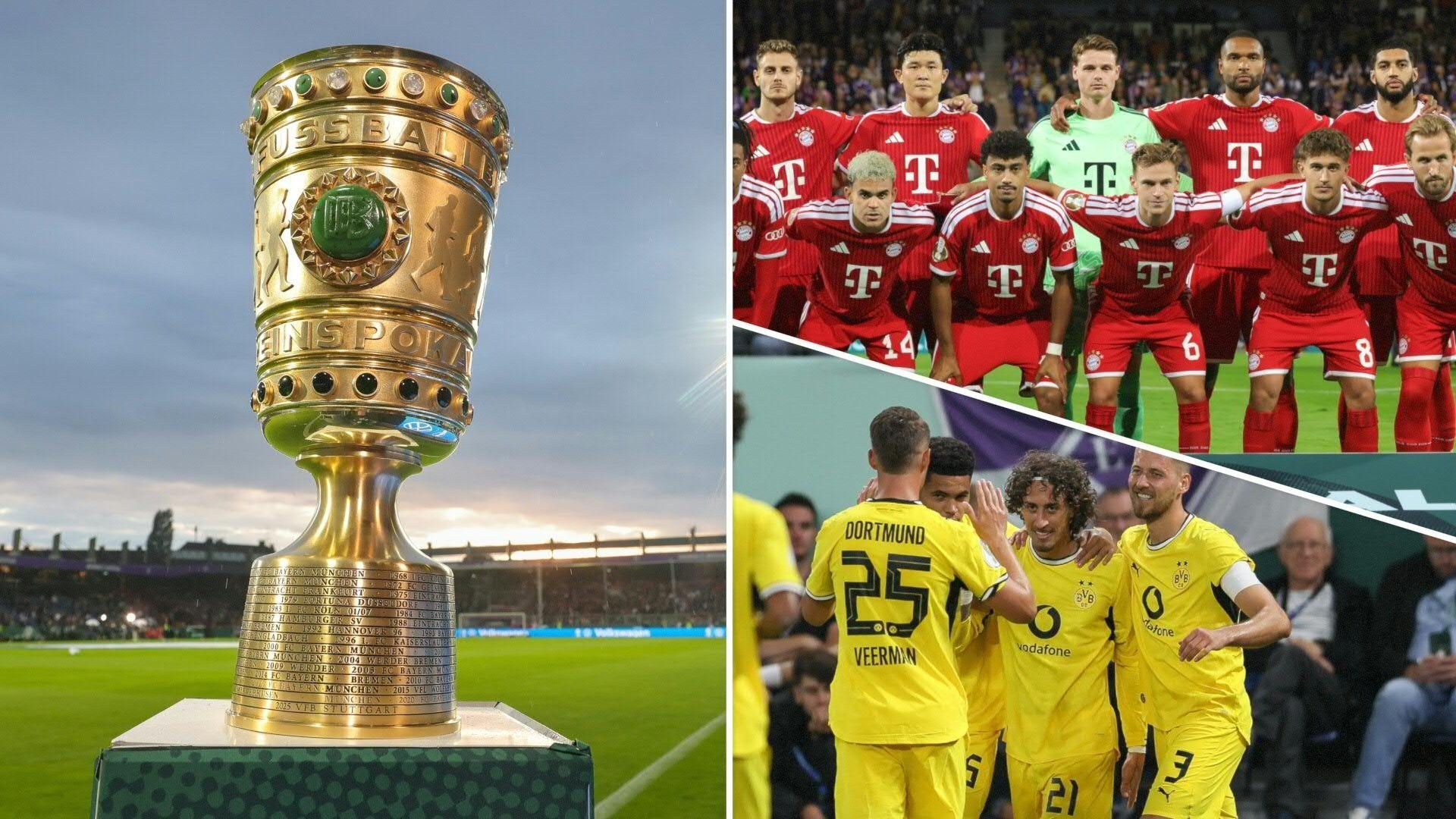 Video: DFB-Pokal: Bayern empfangen Magdeburg - BVB gegen Bremen
