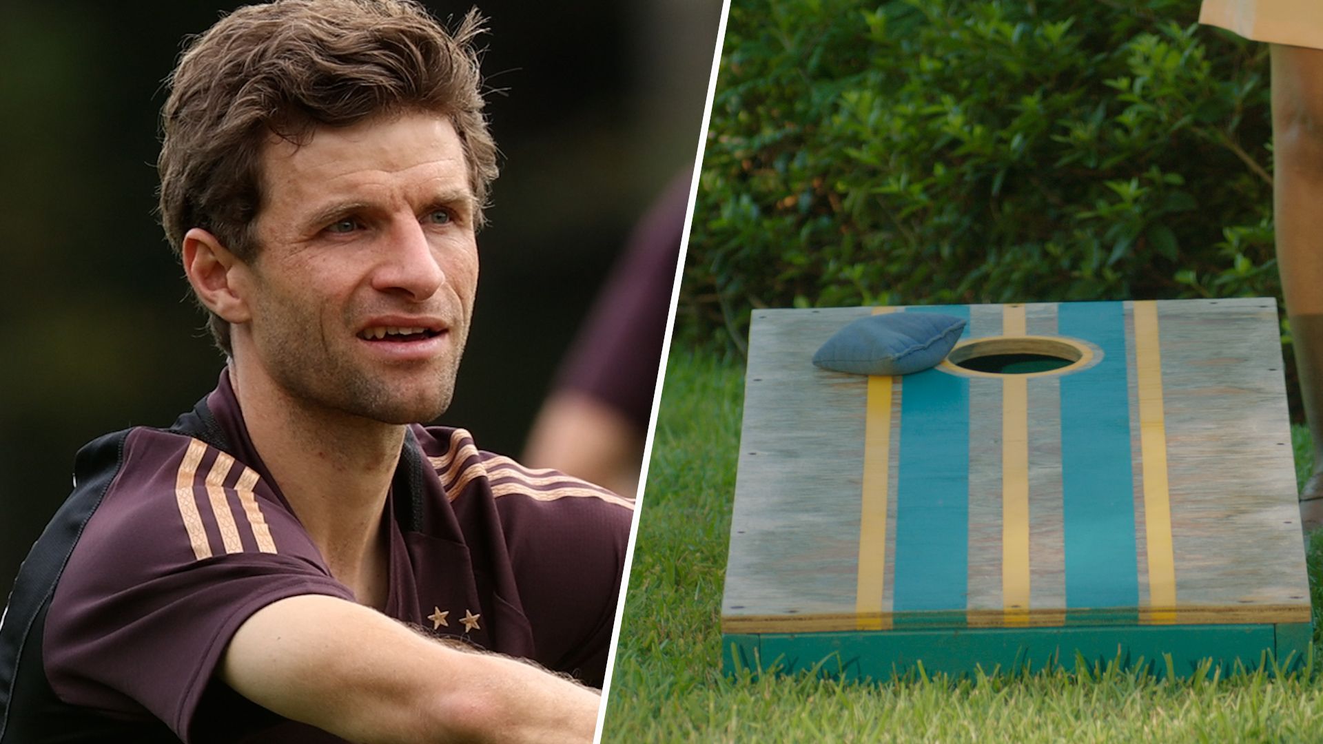 Zeitvertreib der Nationalmannschaft: So funktioniert das Spiel "Cornhole"