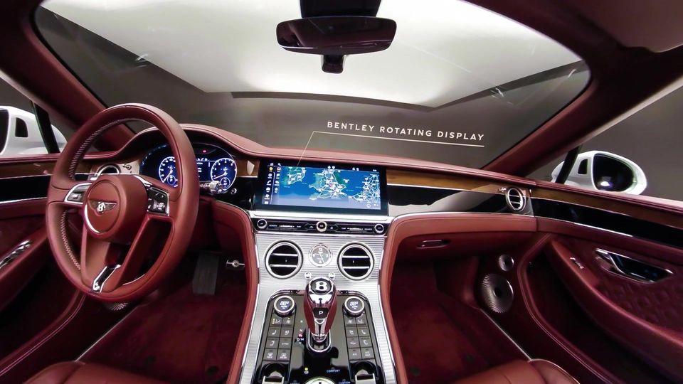 Bentley Continental Gt Convertible 360 Interior Graphical
