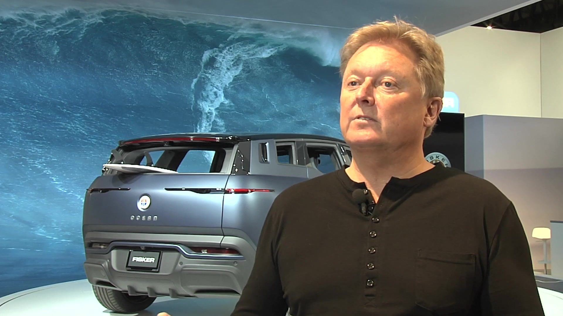 Fisker Ocean MWC Barcelona Interview Henrik Fisker, CEO of Fisker Inc.