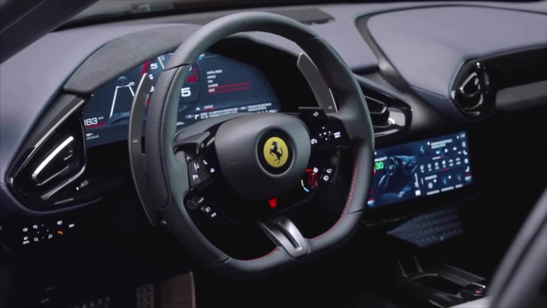 The Ferrari 12Cilindri Cockpit