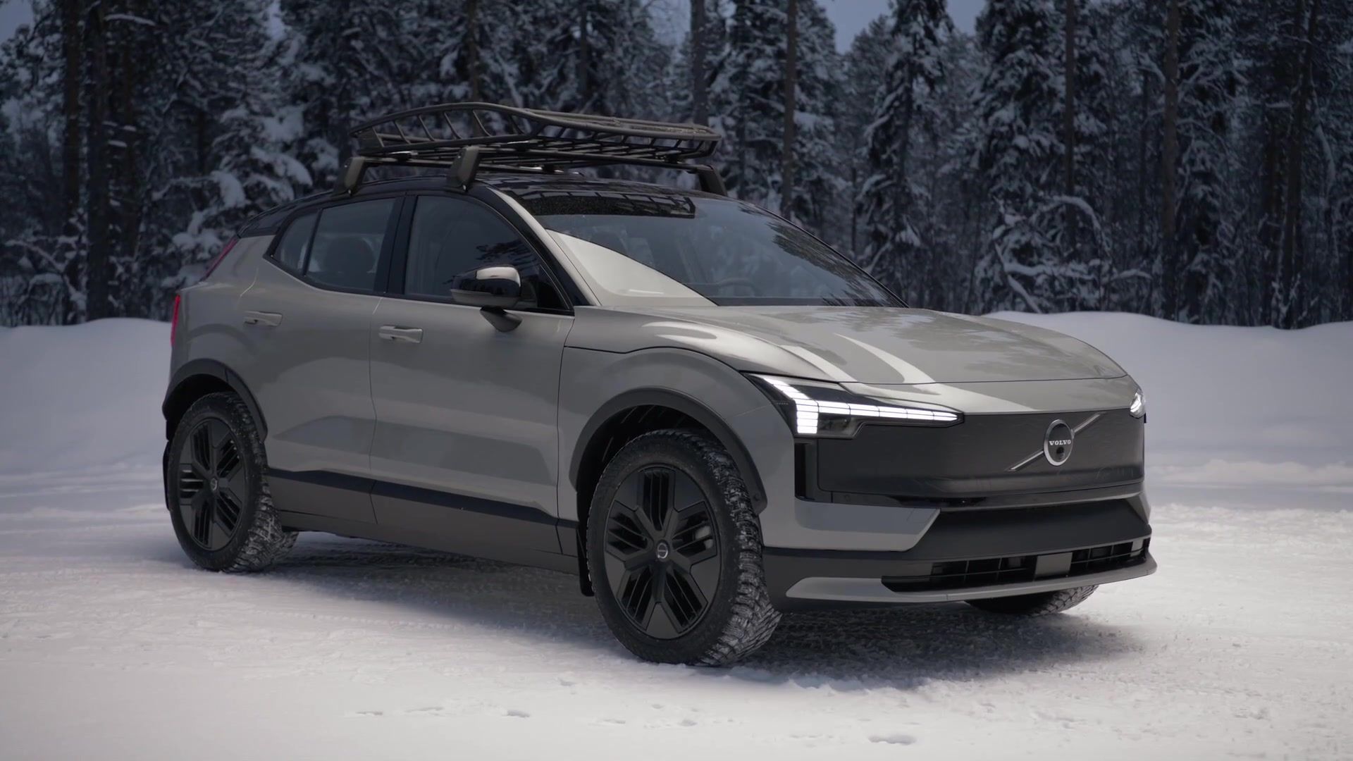 The new Volvo EX30 Cross Country - Robust design details emphasize adventure character