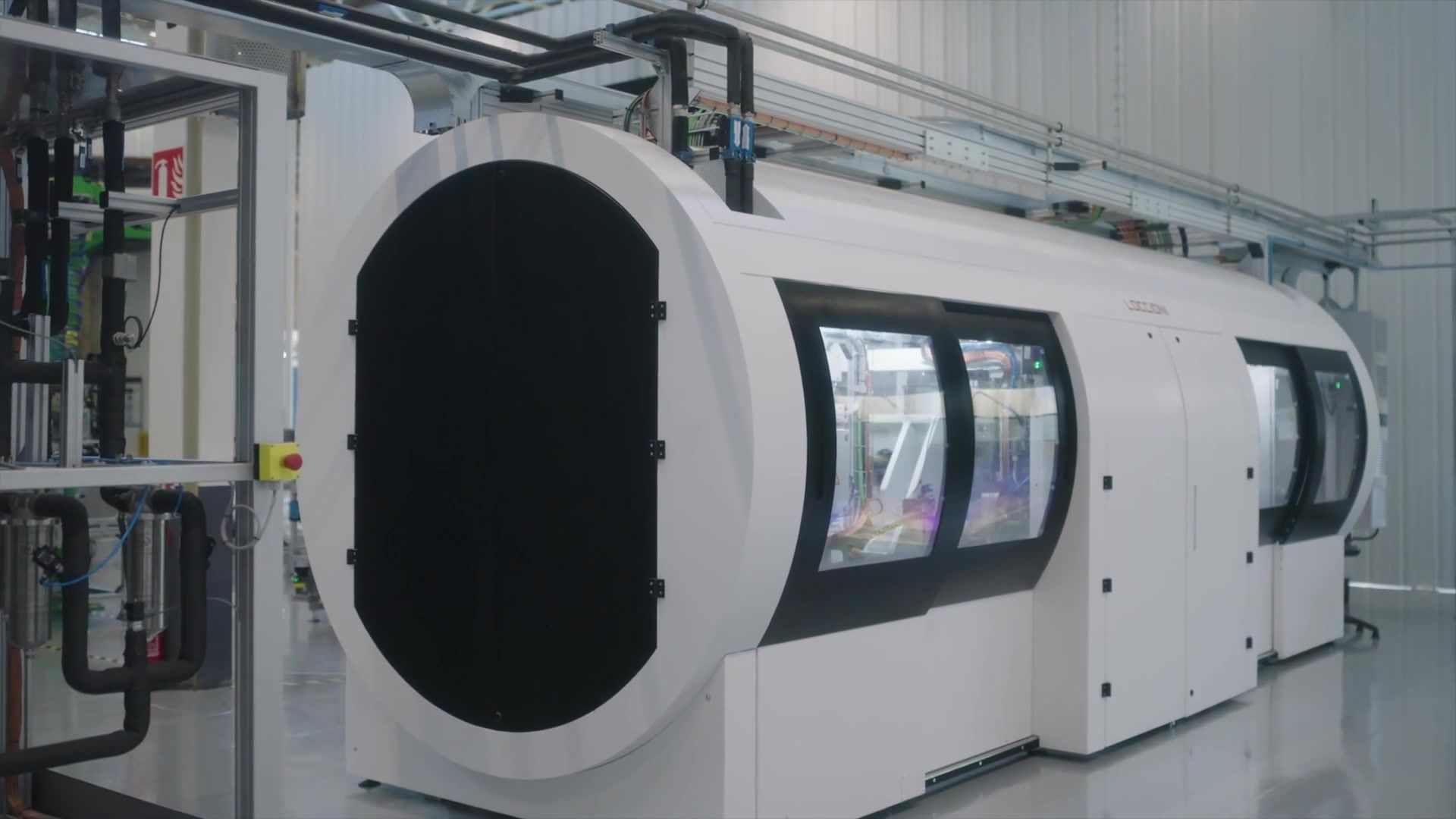 Production of the Alpine A390 engine at the Ampère plant in Cléon - Motor test bench