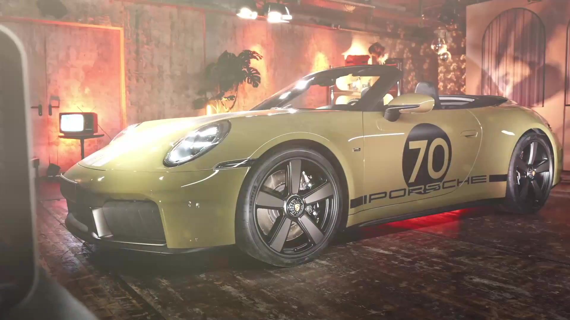 Porsche 911 Spirit 70 - a unique feeling of freedom and joy of life