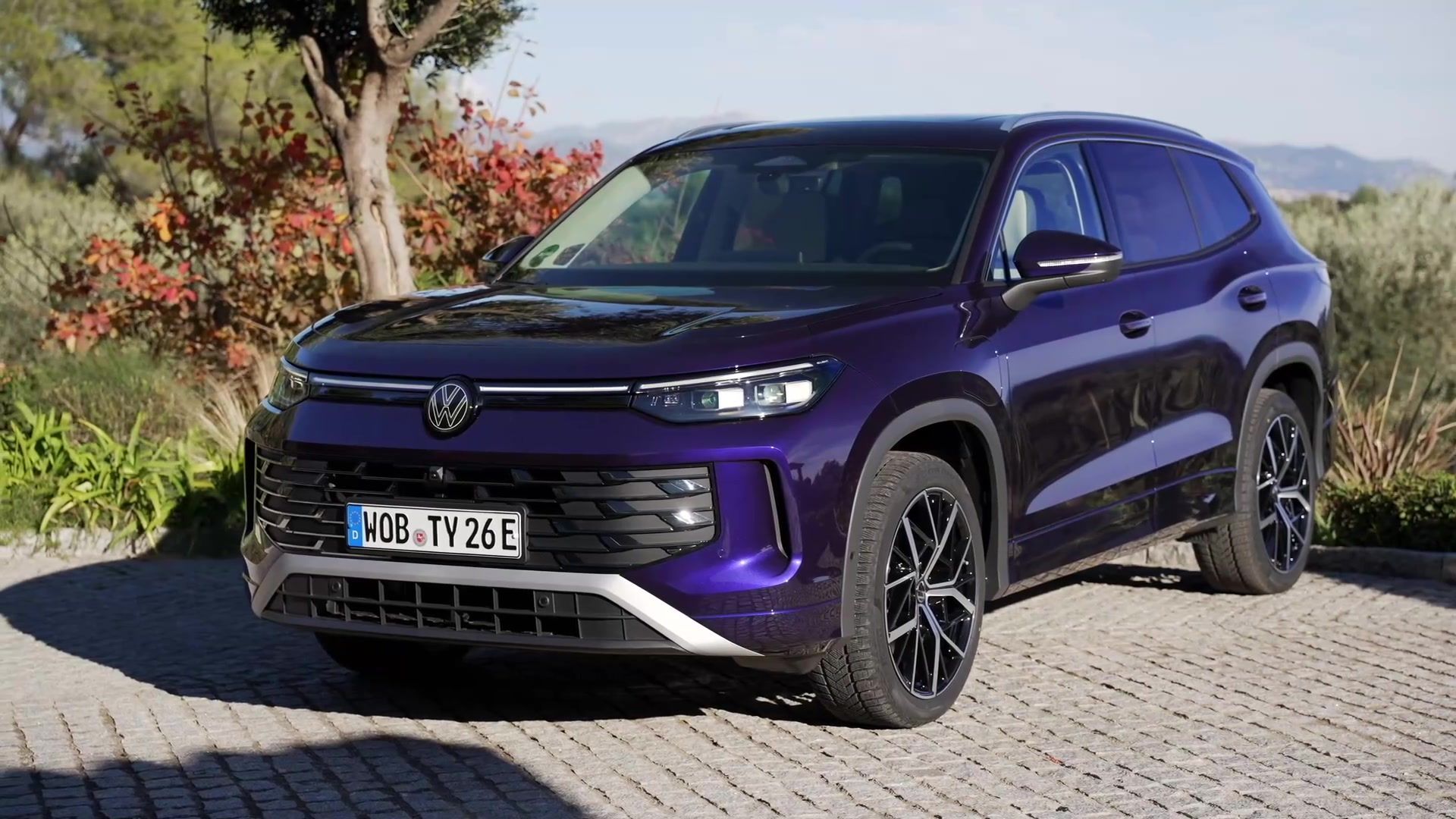 La nouvelle Volkswagen Tayron - Carrosserie latérale puissante