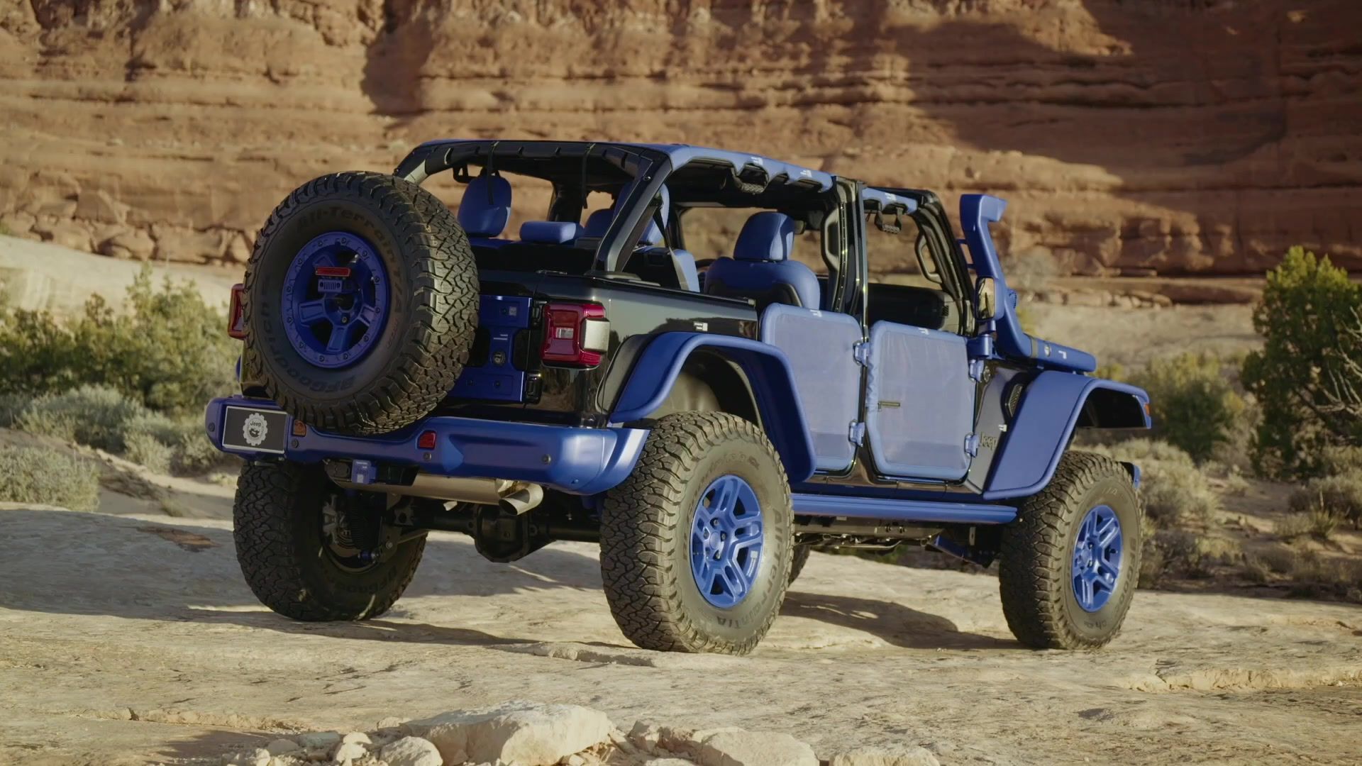 Der Jeep Wrangler 4xe Blueprint Concept - 2025 Easter Jeep Safari