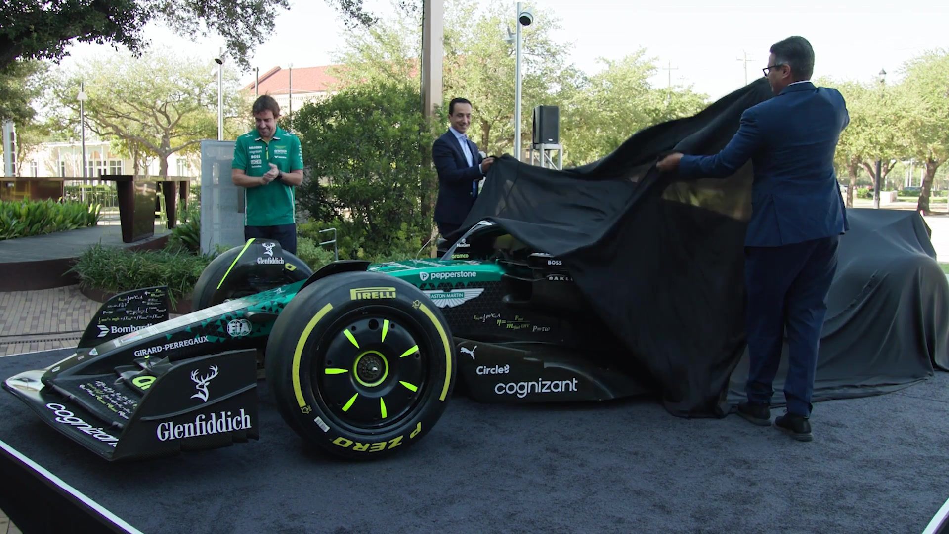 Aston Martin Aramco Unveil First-Ever Bespoke Livery Editorial
