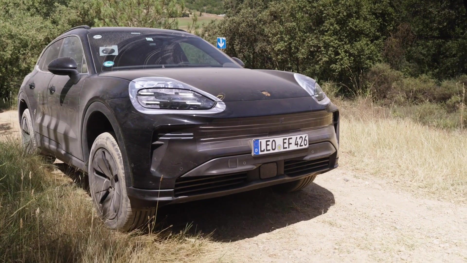 Porsche Cayenne Electric - Off-road testing