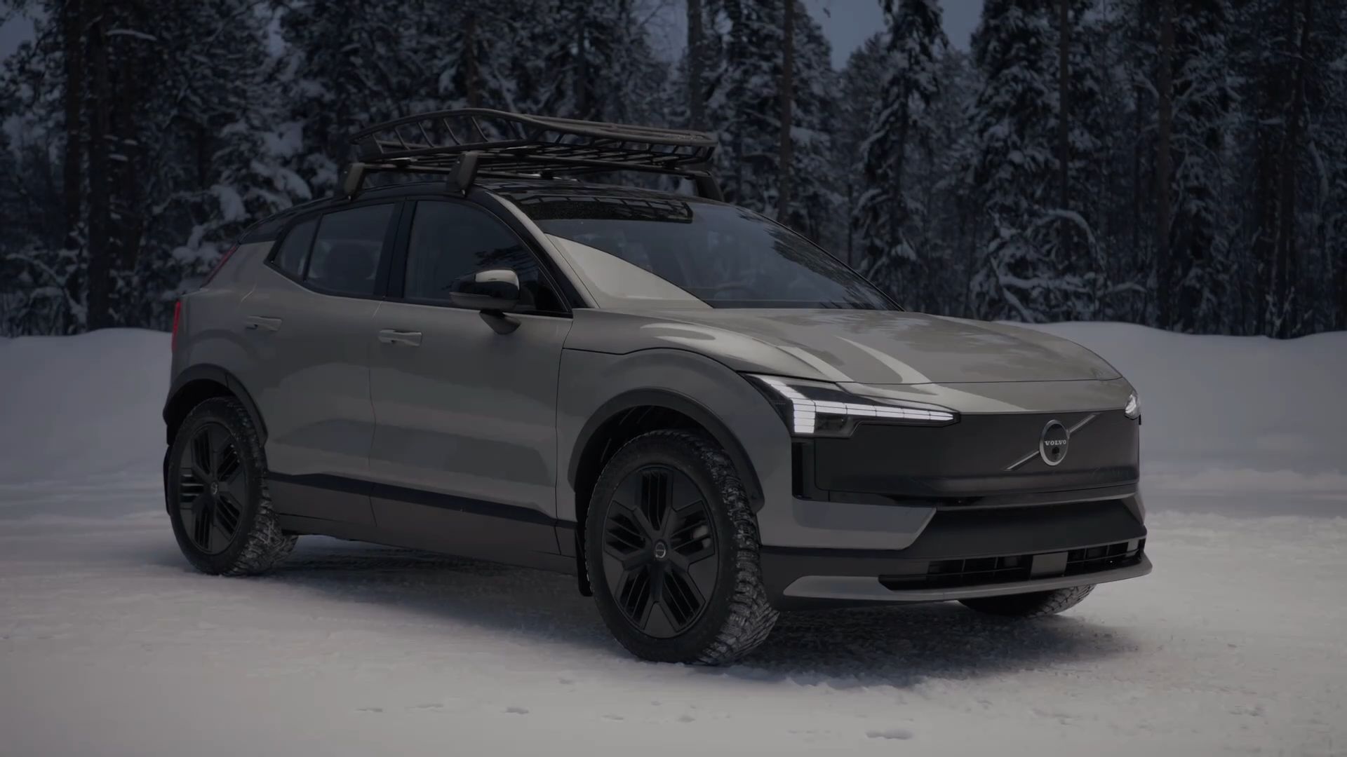 The new Volvo EX30 Cross Country - Robust design details emphasize adventure character