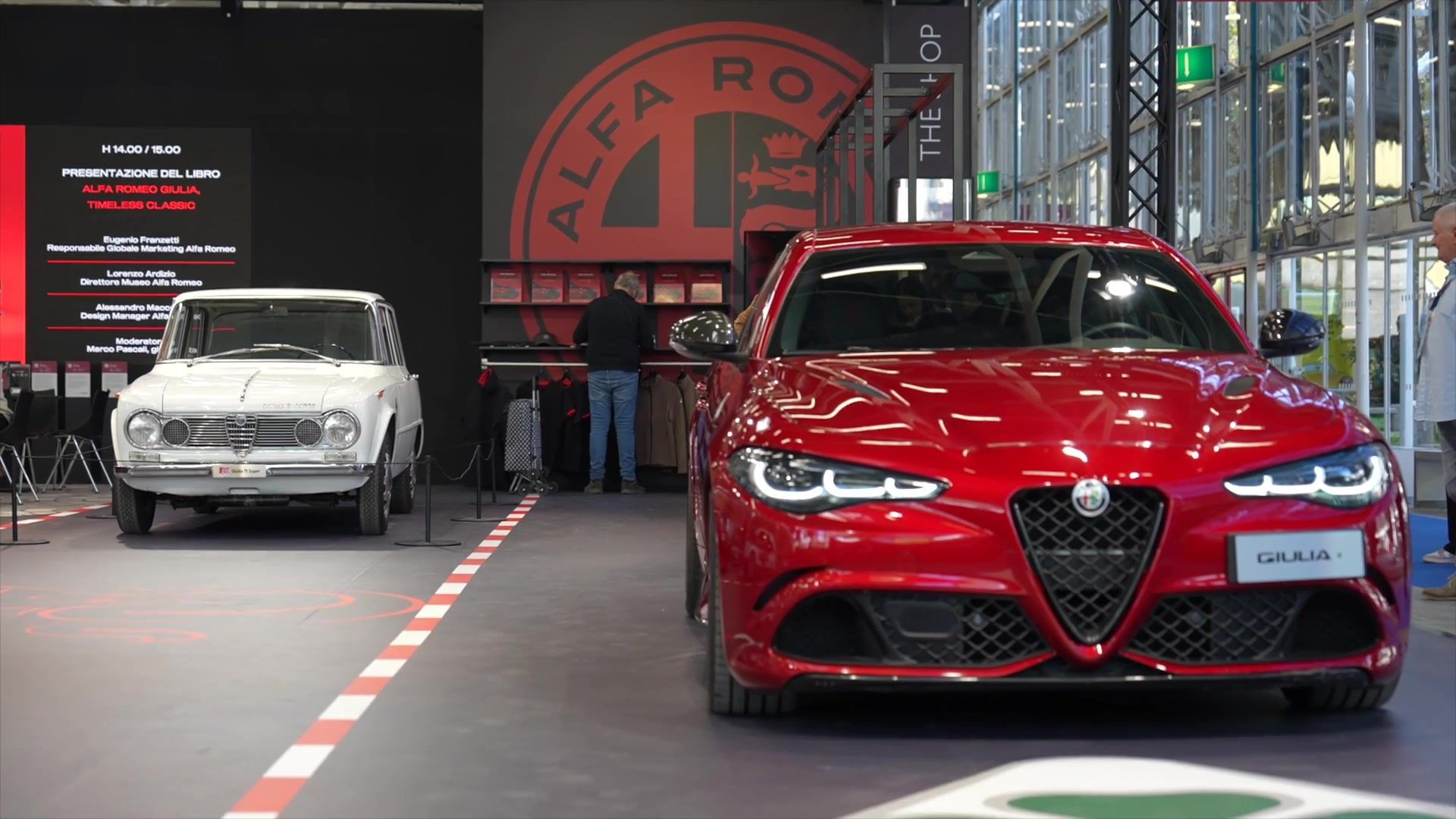 Alfa Romeo at Auto & Moto D'Epoca Bologna