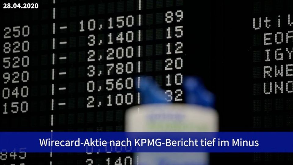 Aktie Im Fokus Wirecard Aktie Nach Kpmg Beicht Tief Im Minus Arcor De