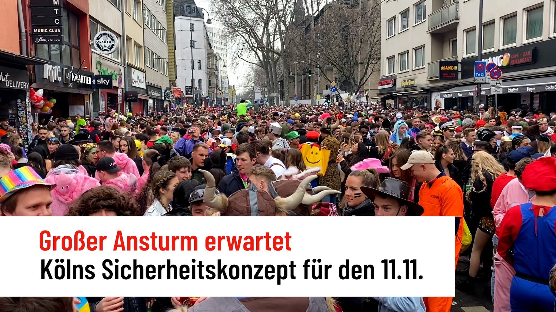 Elfter Elfter: So begegnet Köln dem jecken Ansturm