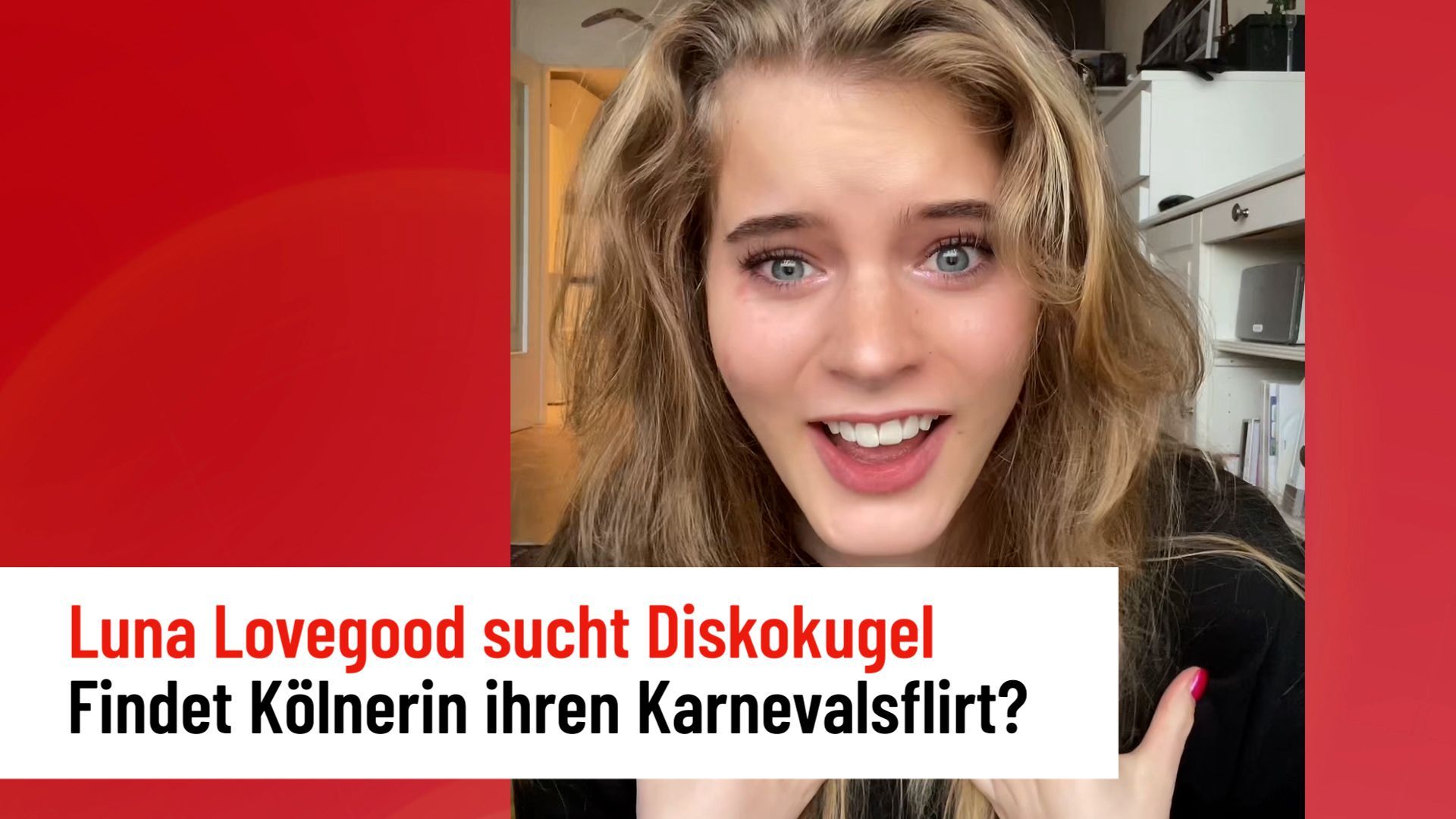 Luna Lovegood sucht Diskokugel: Findet Kölnerin ihren Karnevals-Flirt?