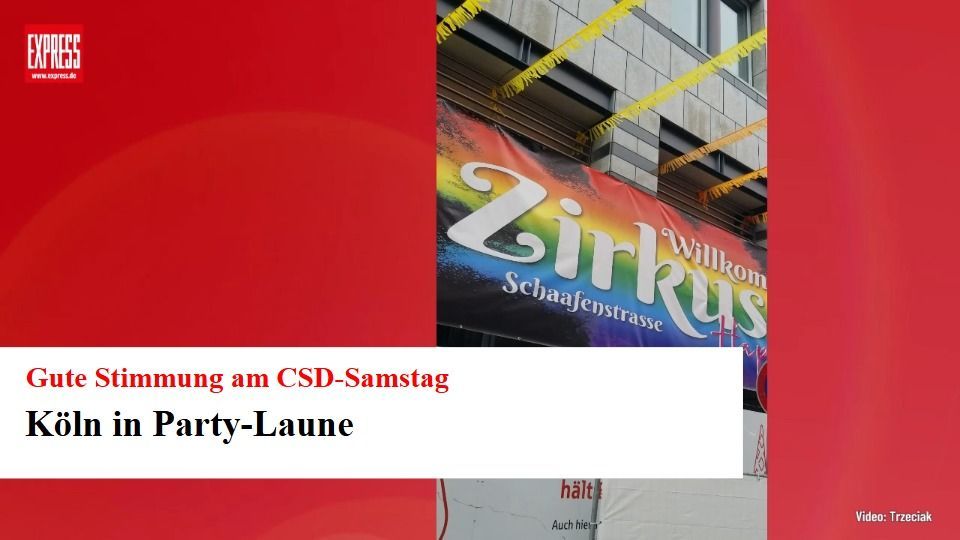 Cologne in Party Mood! Good Vibes on CSD Saturday