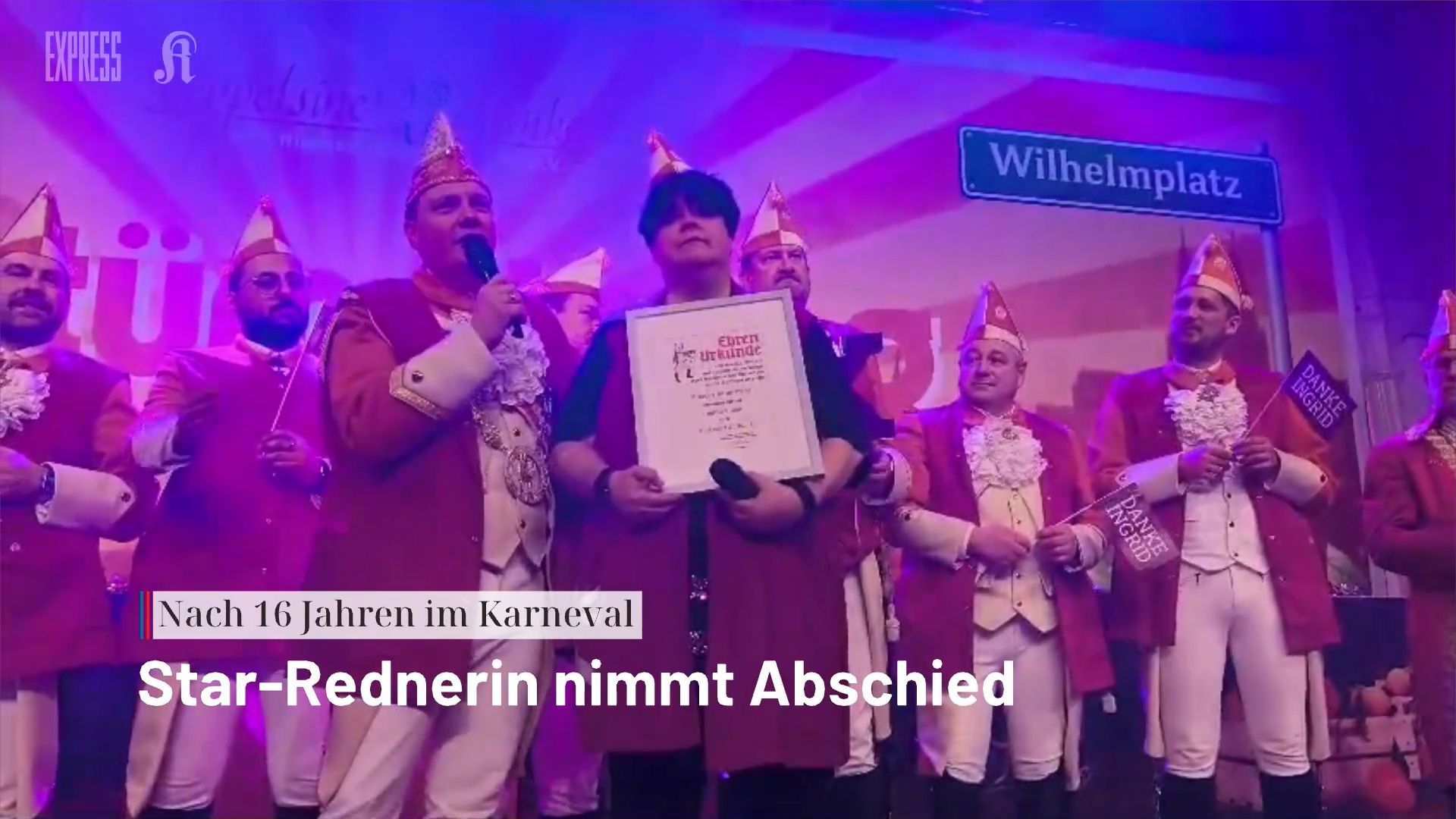 Video: Star-Rednerin nimmt Abschied