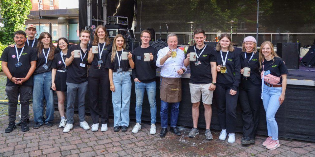 Hochschultage offiziell eröffnet - ein Campus im Party-Fieber