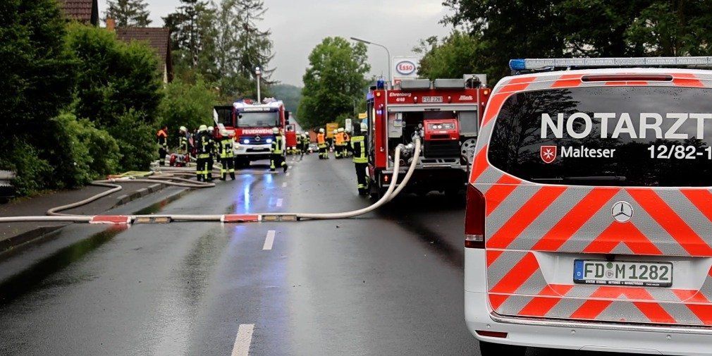Flüchtlingsunterkunft nach Feuer unbewohnbar!