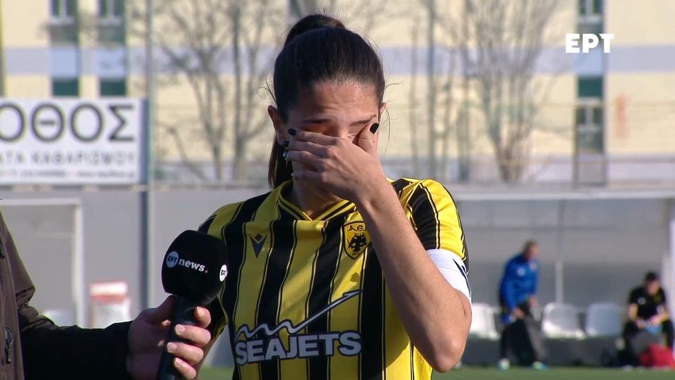 Συγκλονίζει η δακρυσμένη Καπνίση: «Οι συναθλήτριες μου τραμπουκίστηκαν, οι φίλαθλοι  μας ξυλοκοπήθηκαν» (VIDEO)