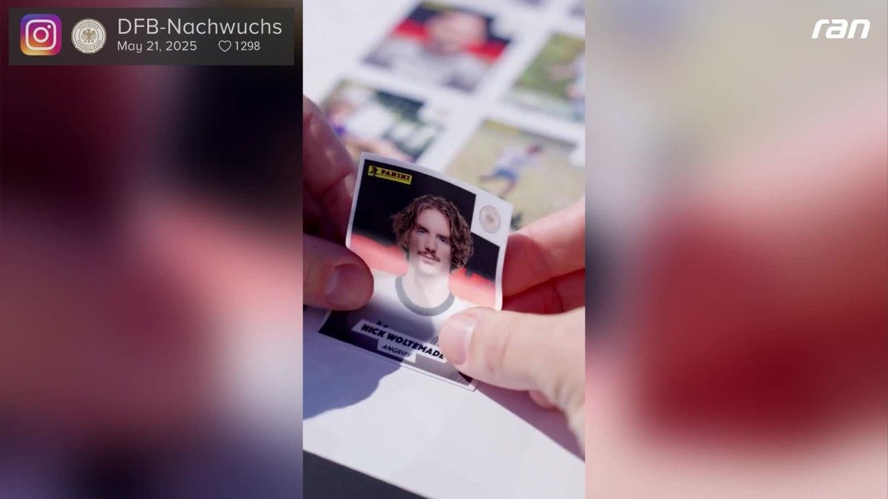 U21: DFB-Kader für die EM steht! Bekanntgabe im Panini-Style