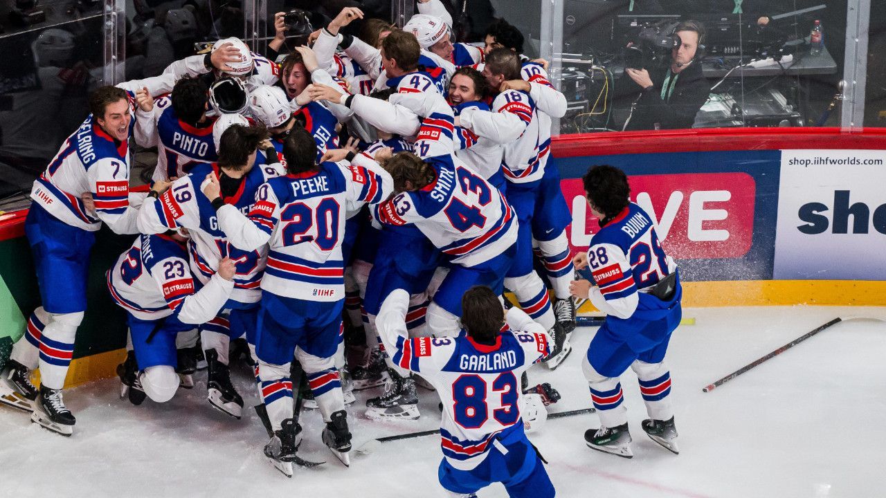 Eishockey-WM-Highlights: USA holt Titel nach Overtime-Krimi