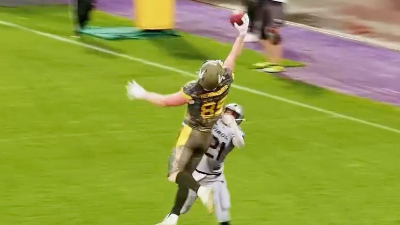 ELF-Highlights: „Oh my goodness!“ Vikings-Star mit Catch des Jahres?